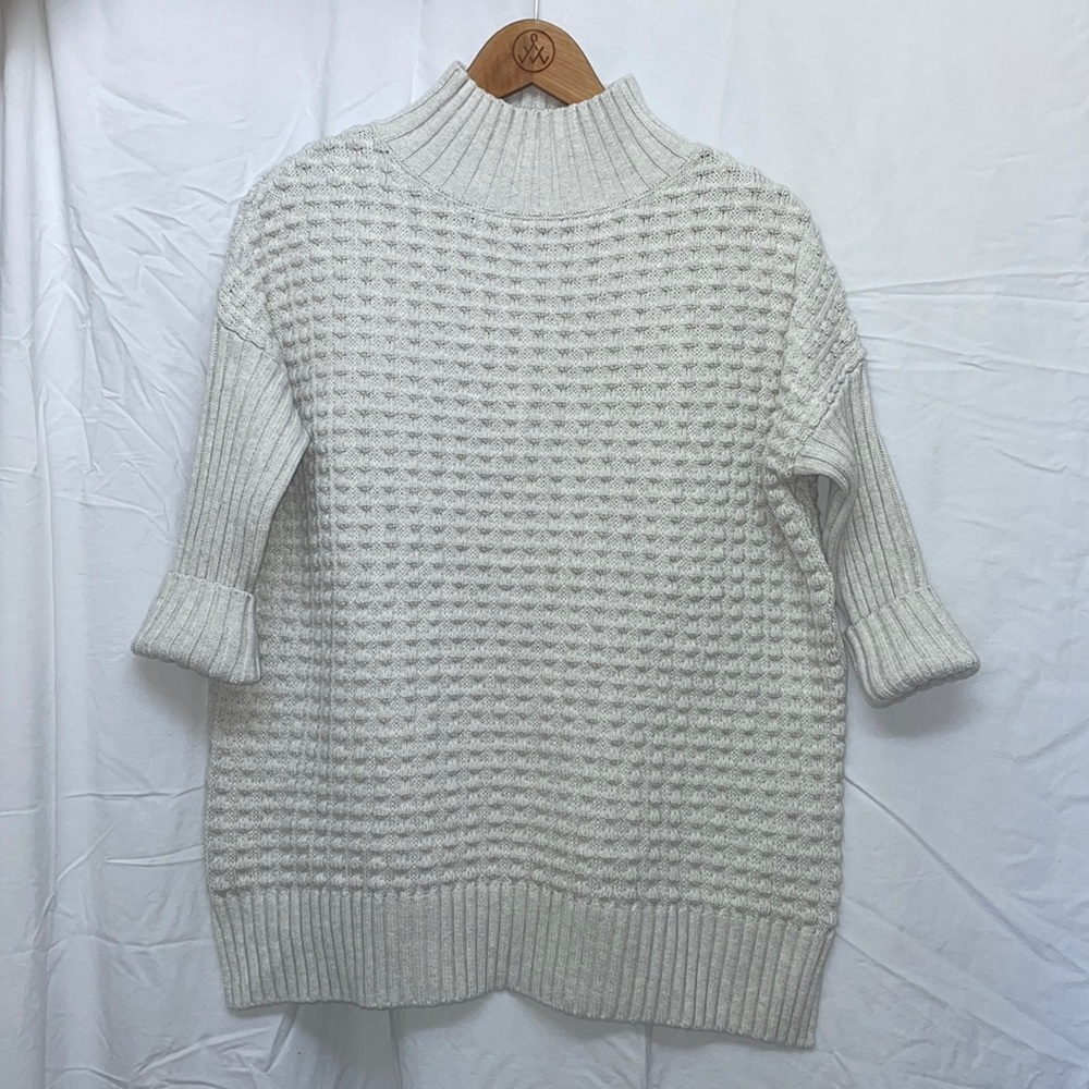 French Connection Waffle Sweater